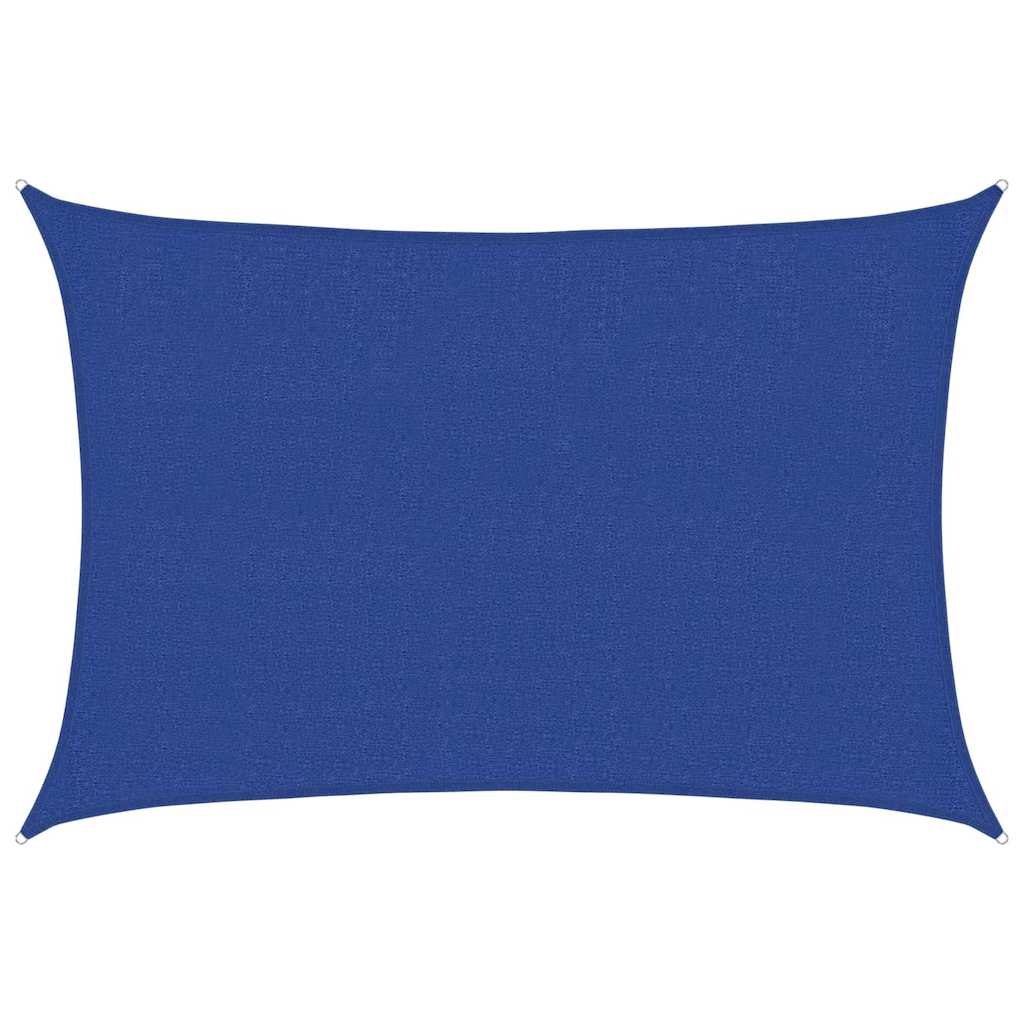 Vidaxl Zonnezeil 160 g m² 2,5x4 m en bleu HDPE
