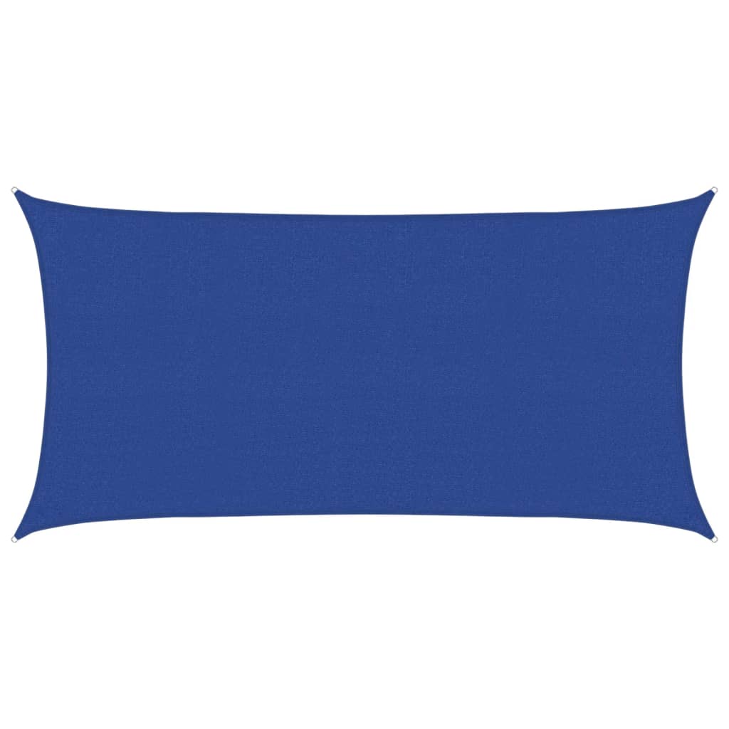 Vidaxl Zonnezeil 160 g m² 2,5x4,5 m en bleu HDPE