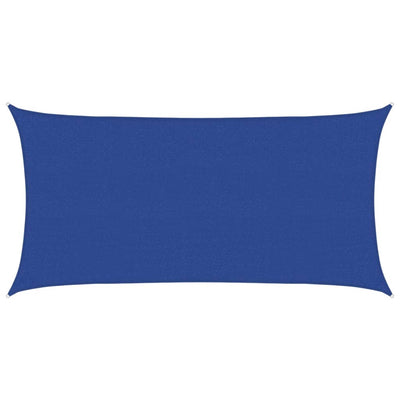 Vidaxl Zonnezeil 160 g m² 2,5x4,5 m en bleu HDPE