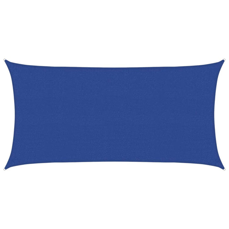 Vidaxl Zonnezeil 160 g m² 2,5x4,5 m en bleu HDPE