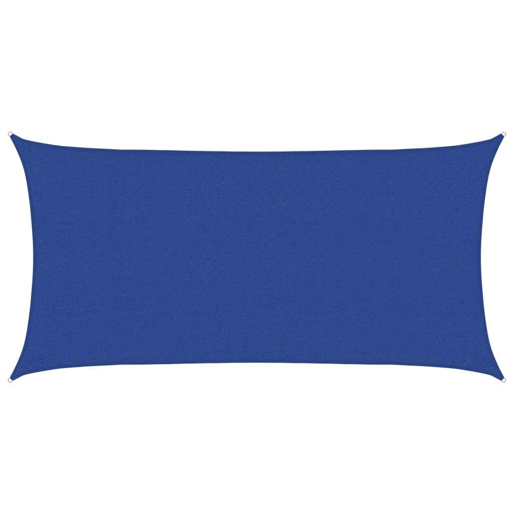 Vidaxl Zonnezeil rectangulaire 160 g m² 2,5x5 m en bleu HDPE