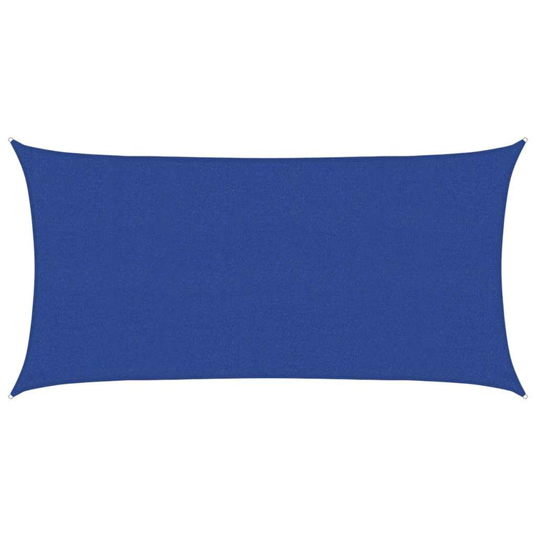 Vidaxl Zonnezeil rectangulaire 160 g m² 2,5x5 m en bleu HDPE