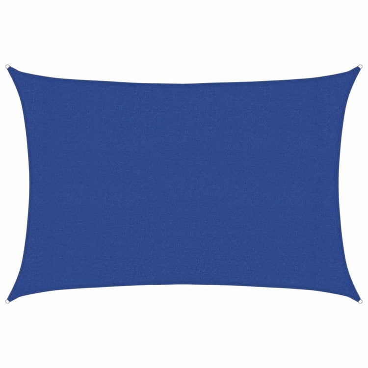 Vidaxl Zonnezeil 160 g m² rectangulaire 3x4 m bleu HDPE