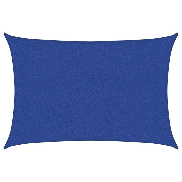 Vidaxl Zonnezeil 160 g m² rectangulaire 3x4 m bleu HDPE