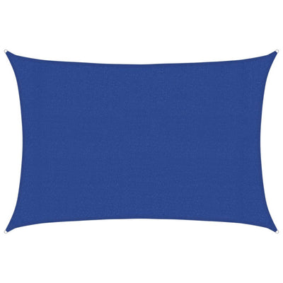 Vidaxl Zonnezeil 160 g m² rectangulaire 3x5 m bleu HDPE