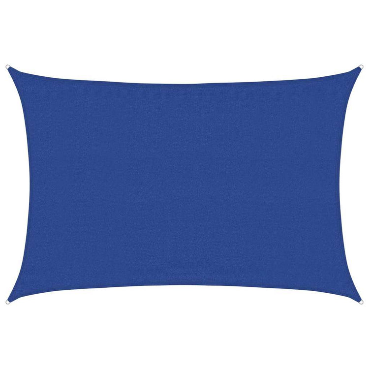 Vidaxl Zonnezeil 160 g m² rectangulaire 3,5x4,5 m bleu HDPE