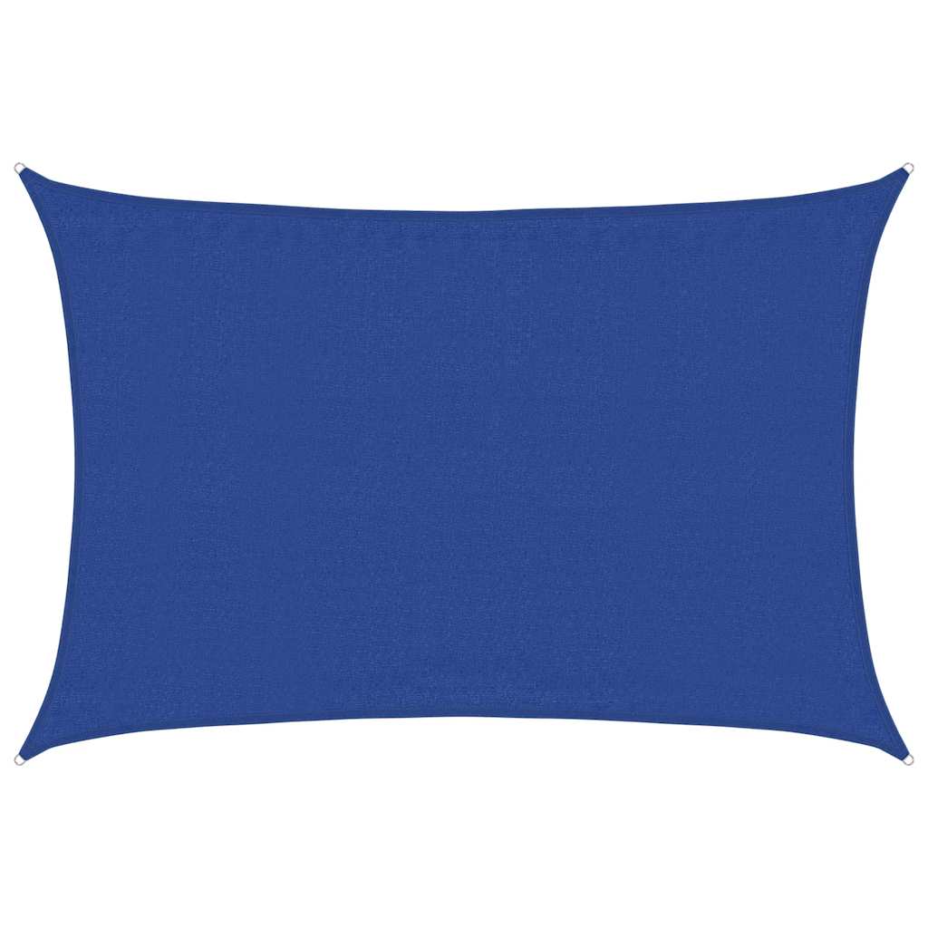 Vidaxl Zonnezeil 160 g m² rectangulaire 3,5x5 m en bleu HDPE