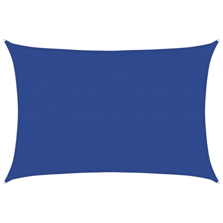 Vidaxl Zonnezeil 160 g m² rectangulaire 4x6 m bleu HDPE