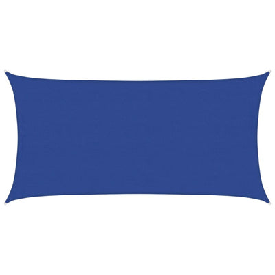 Vidaxl Zonnezeil 160 g m² rectangulaire 4x7 m bleu HDPE