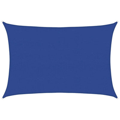 Vidaxl zonnezil 160 g m² rectangulaire 5x6 m en bleu HDPE