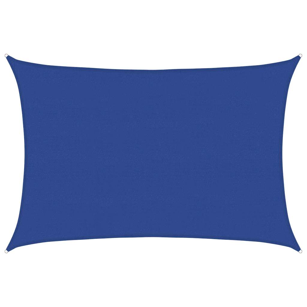 Vidaxl Zonnezeil 160 g m² rectangulaire 5x7 m bleu HDPE