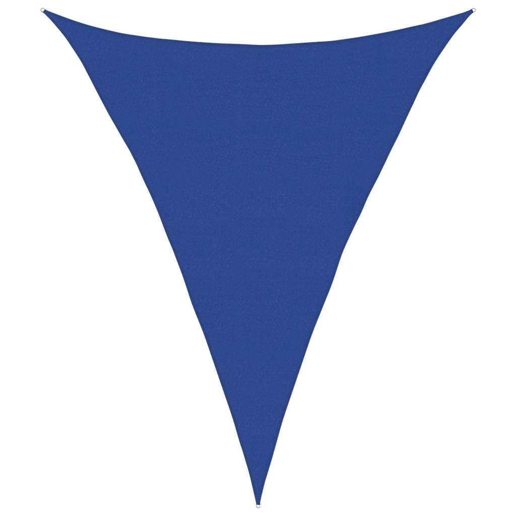 Vidaxx voile d'ombrage 160 g m² triangulaire 4x5x5 m HDPE bleu