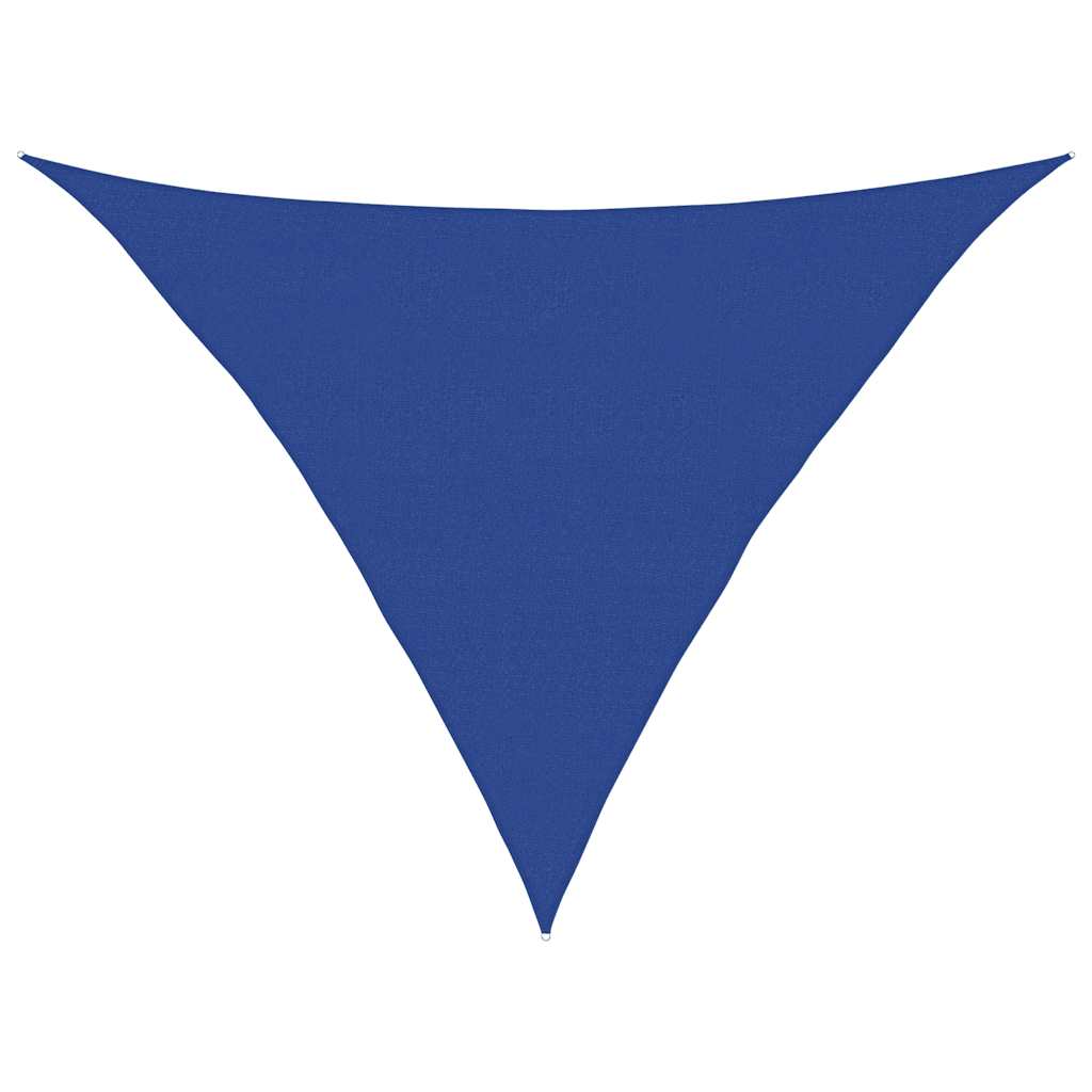 Vidaxx voile d'ombrage 160 g m² triangulaire 5x5x6 m HDPE bleu