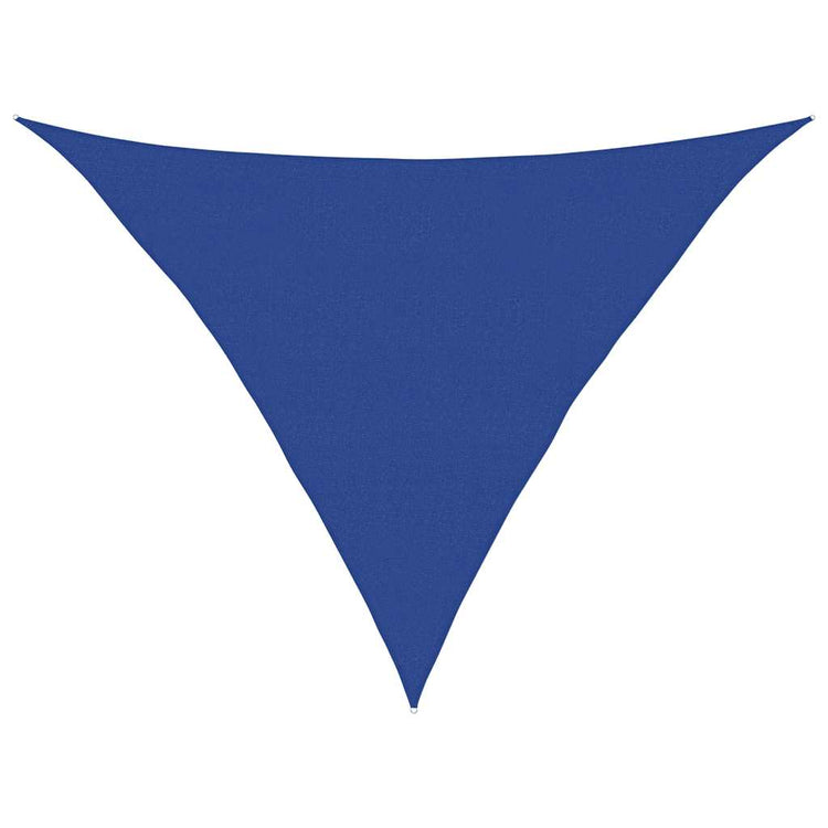 Vidaxx voile d'ombrage 160 g m² triangulaire 5x5x6 m HDPE bleu