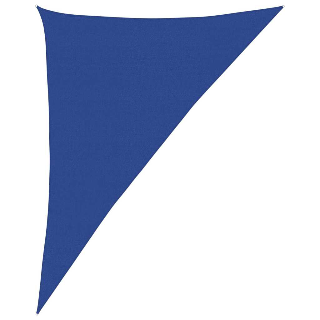 Vidaxx voile d'ombrage 160 g m² triangulaire 4x5x6,8 m HDPE bleu