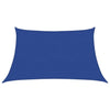Vidaxl zonnezil 160 g m² 3 4x2 m en bleu HDPE