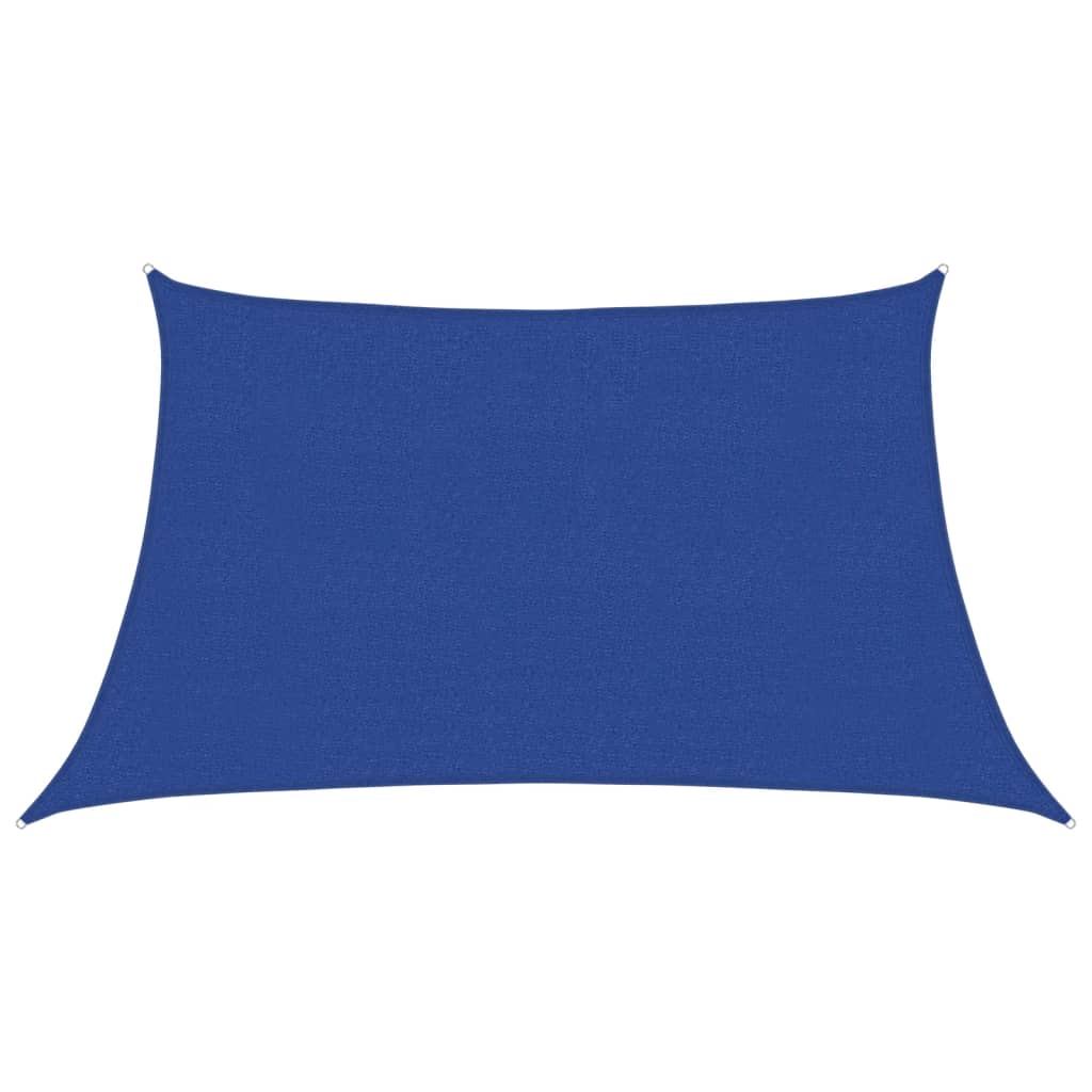 Vidaxl zonnezil 160 g m² 3 4x2 m en bleu HDPE