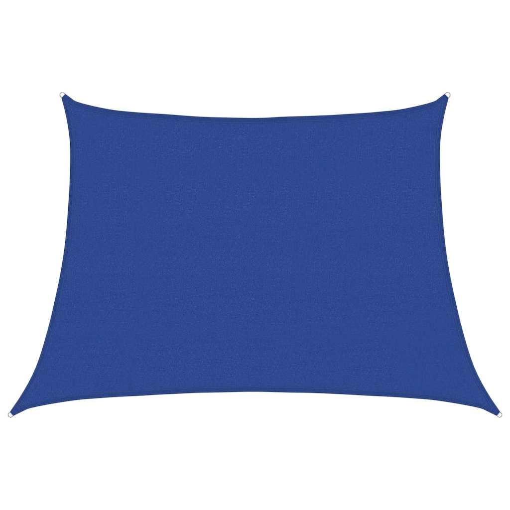 Vidaxx voile d'ombrage 160 g m² trapèze 4 5x3 m HDPE bleu