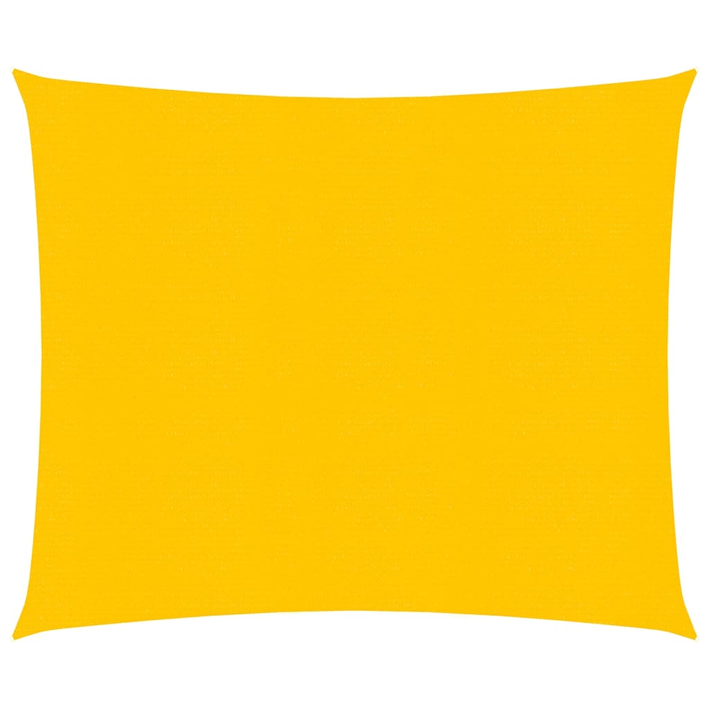 Vidaxl Zonnezeil 160 g m² 2x2 m HDPE Jaune