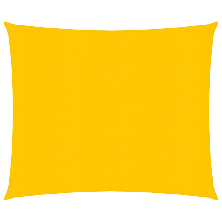 Vidaxl Zonnezeil 160 g m² 2x2 m HDPE Jaune