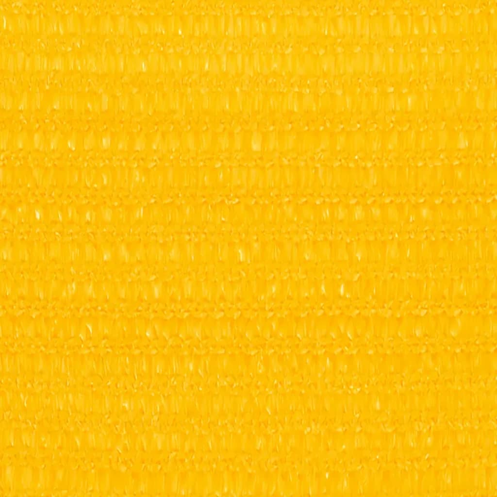 Vidaxl Zonnezeil 160 g m² 2x2 m HDPE Jaune
