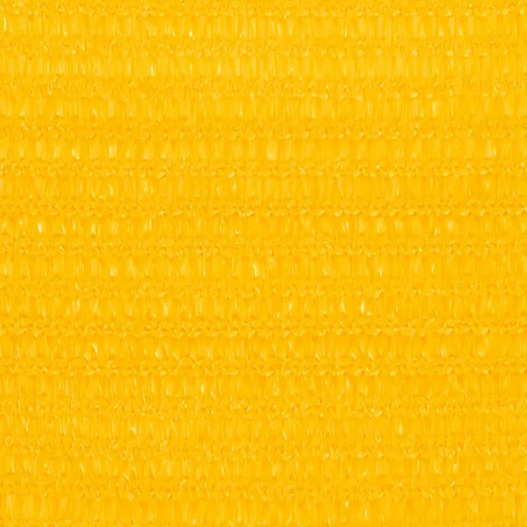 Vidaxl Zonnezeil 160 g m² 2x2 m HDPE Jaune