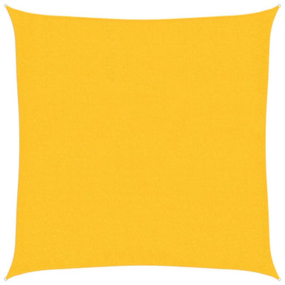 Vidaxl Zonnezeil 160 g m² 2,5x2,5 m jaune HDPE