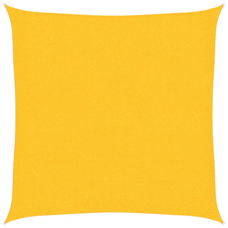 Vidaxl Zonnezeil 160 g m² 3x3 m HDPE Jaune