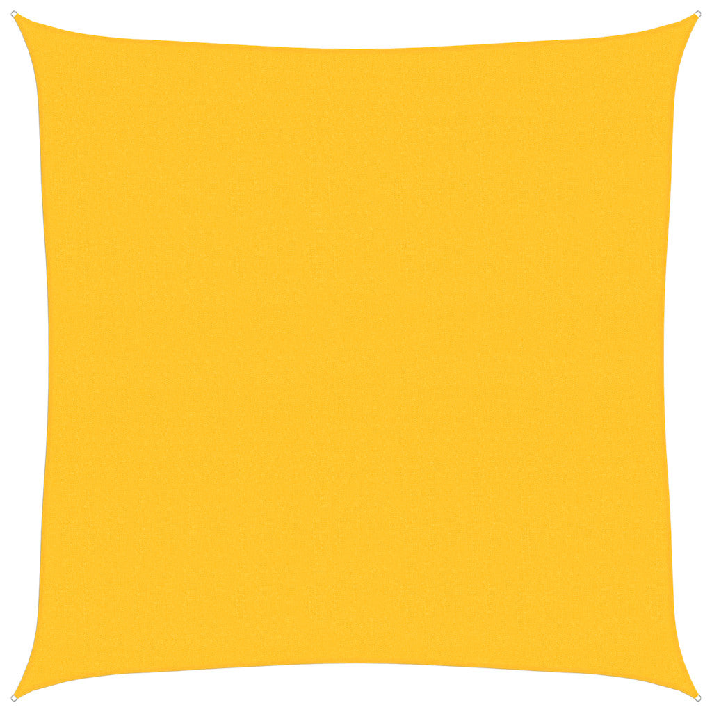 Vidaxl Zonnezeil 160 g m² carré 4,5x4,5 m jaune HDPE