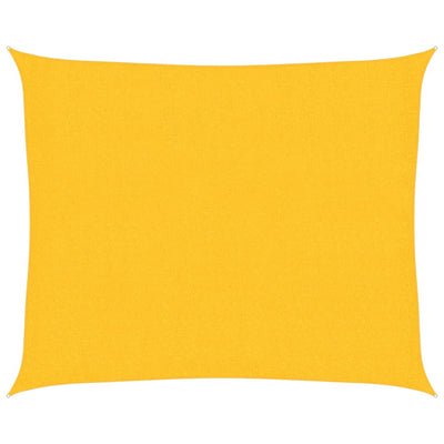 Vidaxl zonnezil 160 g m² 2,5x3 m en jaune HDPE