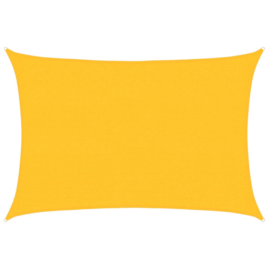 Vidaxx voile d'ombrage 160 g m² 2,5x4 m HDPE jaune