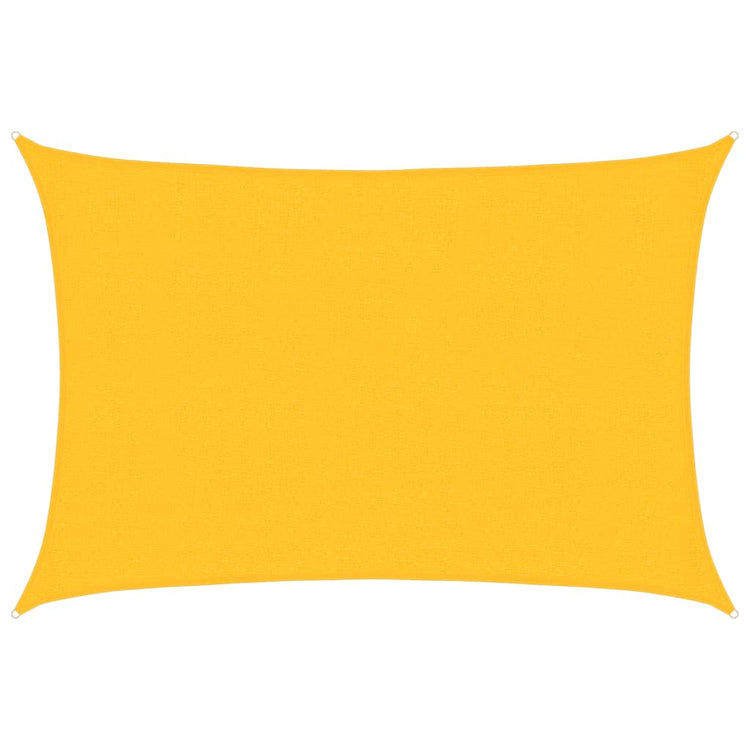 Vidaxx voile d'ombrage 160 g m² 2,5x4 m HDPE jaune