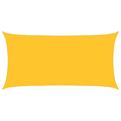 Vidaxl Zonnezeil 160 g m² 2,5x5 m en jaune HDPE