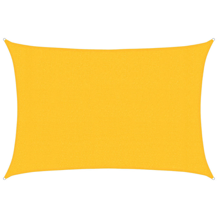 Vidaxl Zonnezeil 160 g m² 3x5 m HDPE Jaune