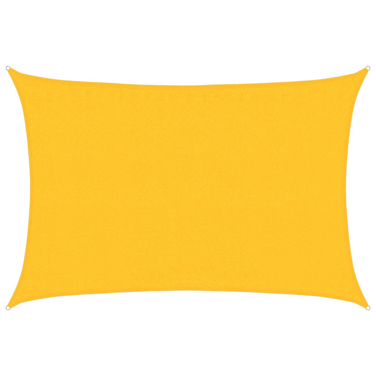 Vidaxl Zonnezeil 160 g m² rectangulaire 3,5x5 m jaune HDPE