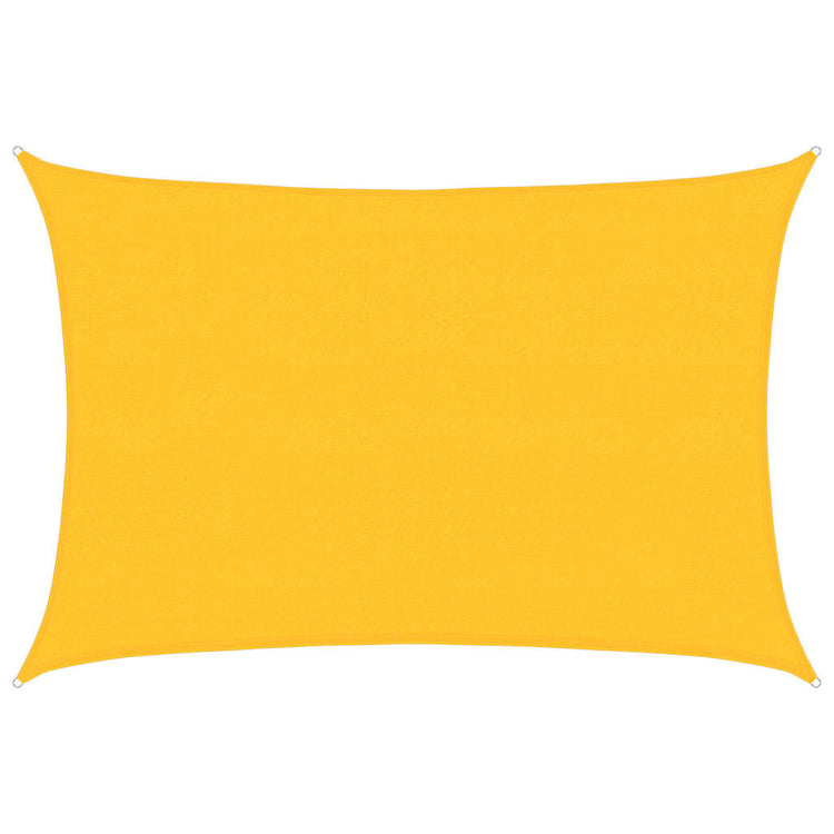 Vidaxl Zonnezeil 160 g m² rectangulaire 4x6 m jaune HDPE