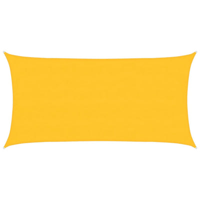 Vidaxl Zonnezeil 160 g m² rectangulaire 4x7 m jaune HDPE