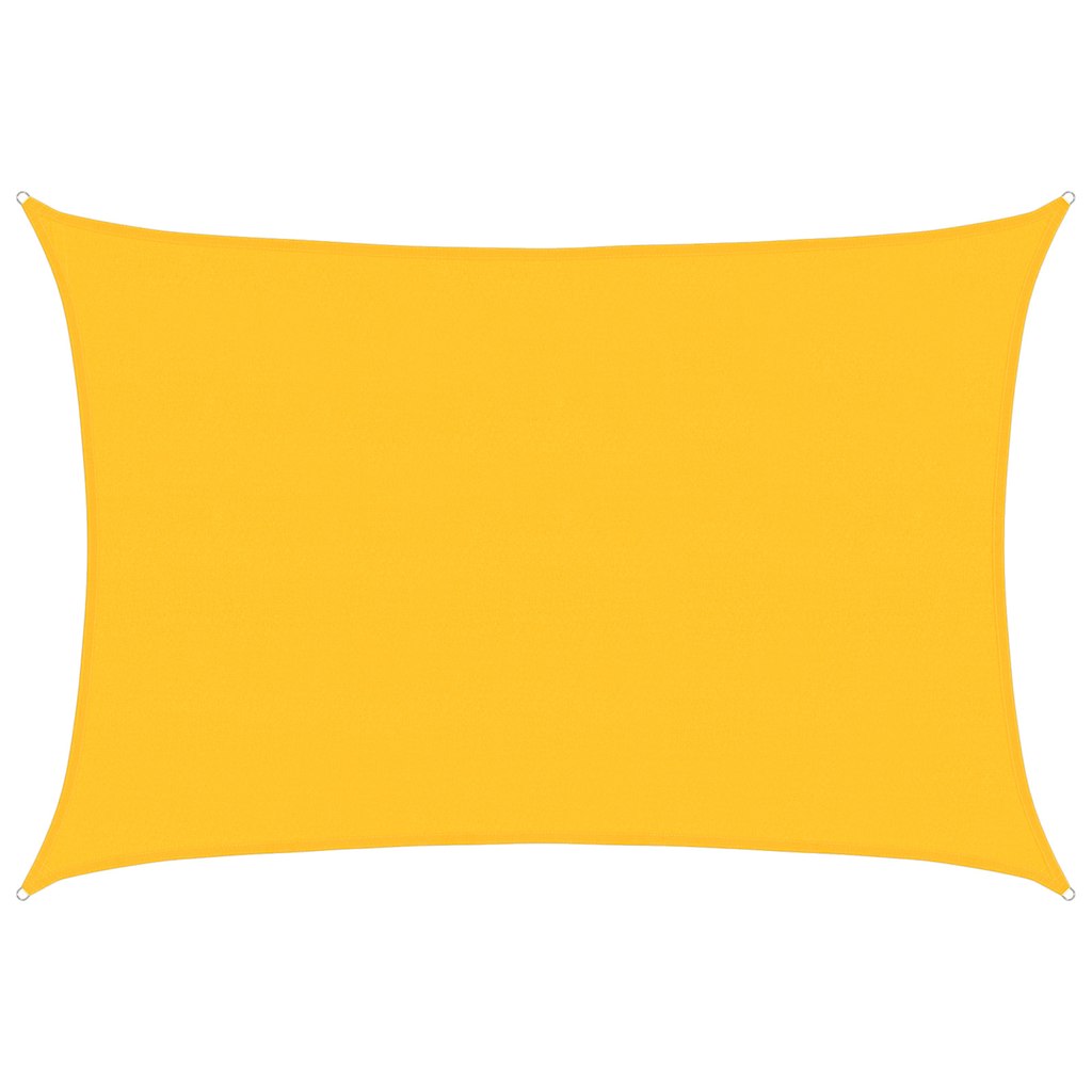Vidaxl Zonnezeil 160 g m² rectangulaire 5x7 m jaune HDPE