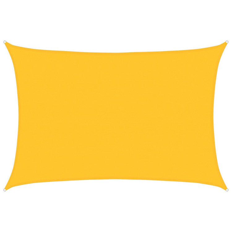 Vidaxl Zonnezeil 160 g m² rectangulaire 5x7 m jaune HDPE