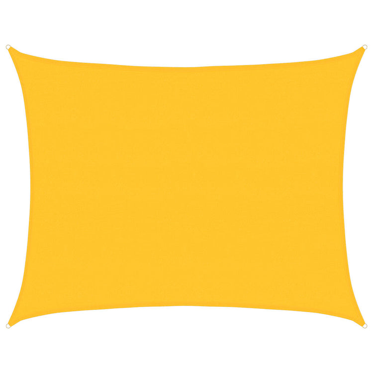 Vidaxx voile d'ombrage 160 g m² rectangulaire 6x7 m HDPE jaune
