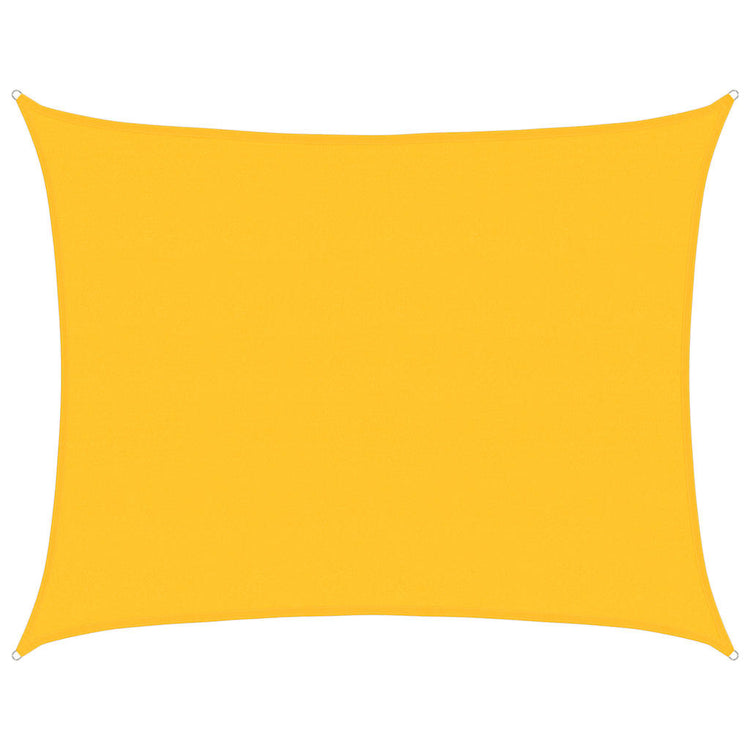 Vidaxl Zonnezeil 160 g m² rectangulaire 6x8 m jaune HDPE