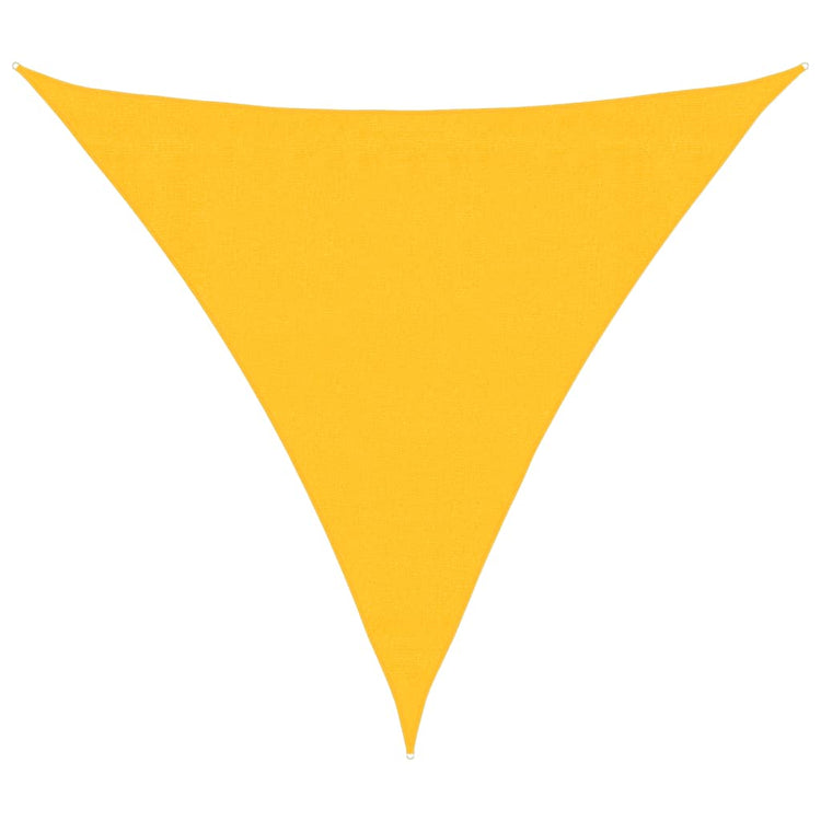 Vidaxx voile d'ombrage 160 g m² 3,6x3,6x3,6 m HDPE jaune