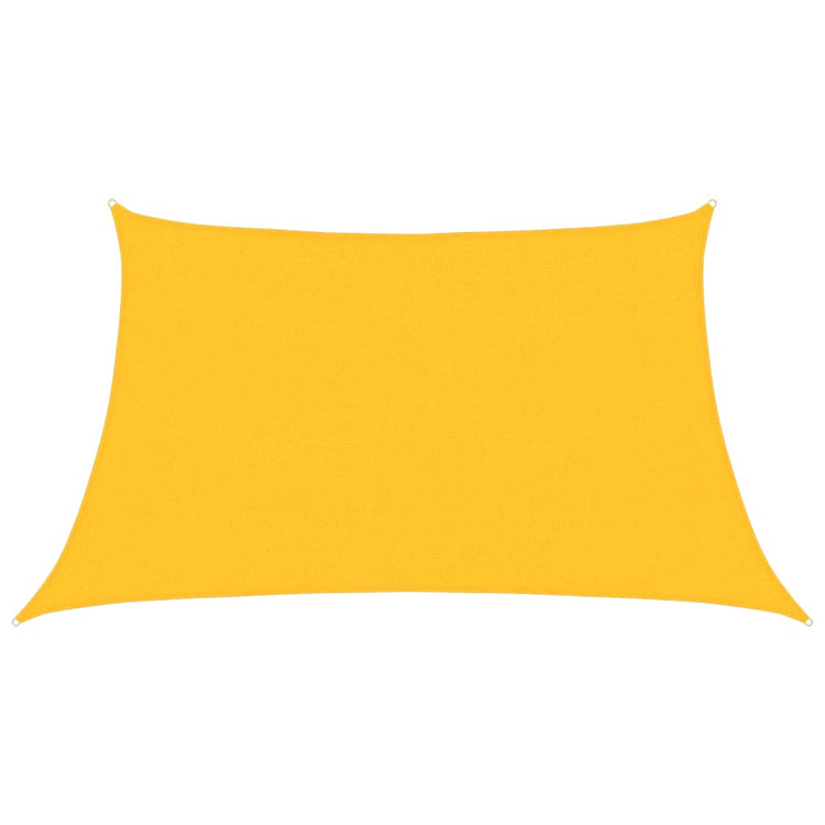 Vidaxl Zonnezeil 160 g m² 3 4x2 m HDPE Jaune