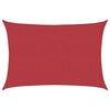 Vidaxl Zonnezeil 160 g m² 2,5x4 m HDPE rouge