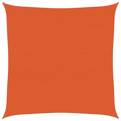 Vidaxl Zonnezeil 160 g m² carré 4x4 m HDPE Oranje