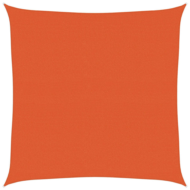 Vidaxx voile d'ombrage 160 g m² carré 4,5x4,5 m PEHD orange
