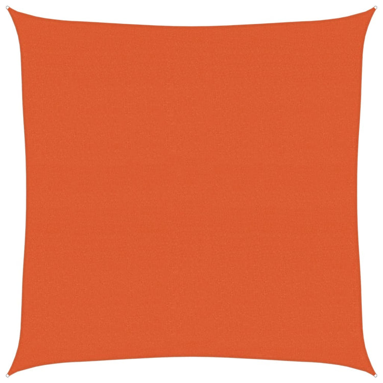 Vidaxx voile d'ombrage 160 g m² carré 7x7 m PEHD orange