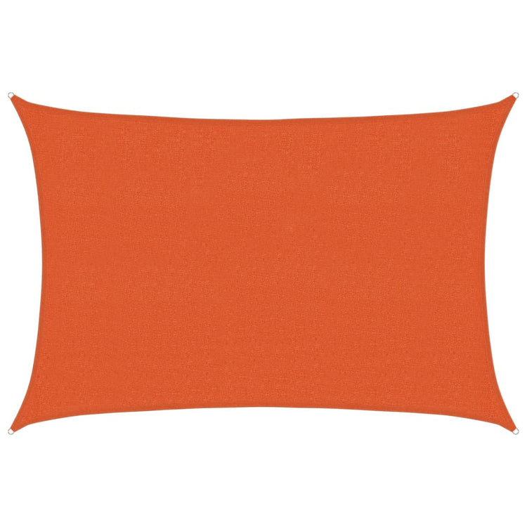 Vidaxl Zonnezeil 160 g m² 2,5x4 m HDPE Oranje