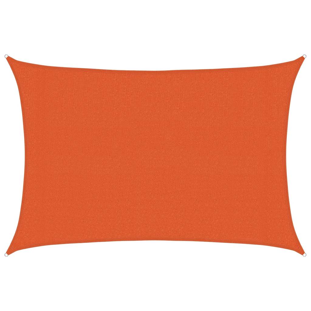 Vidaxx voile d'ombrage 160 g m² rectangulaire 3x4,5 m PEHD orange