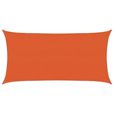 Vidaxl Zonnezeil 160 g m² rectangulaire 3x6 m HDPE Oranje